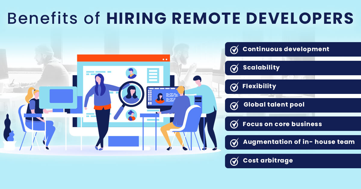 The advantages of hiring remote developers