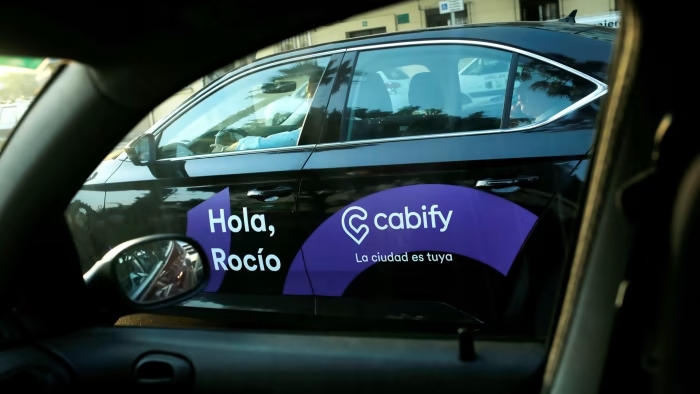 Cabify taxi booking app