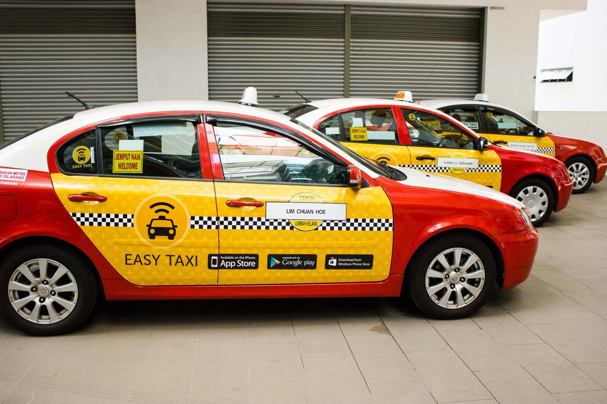Easy Taxi booking app