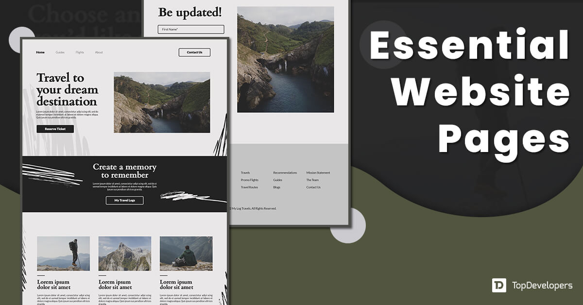 Essential Website Pages