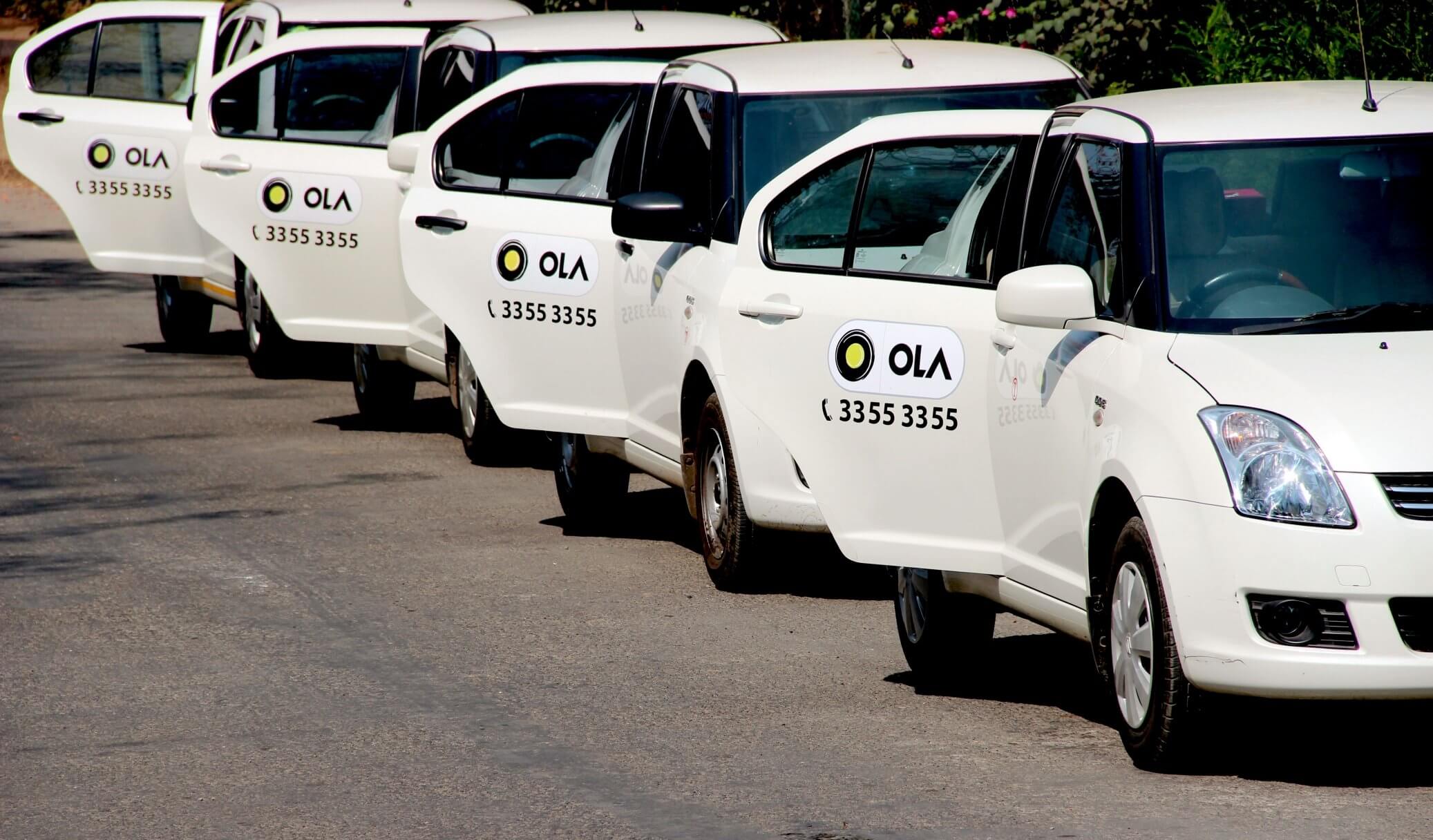 OLA taxi app