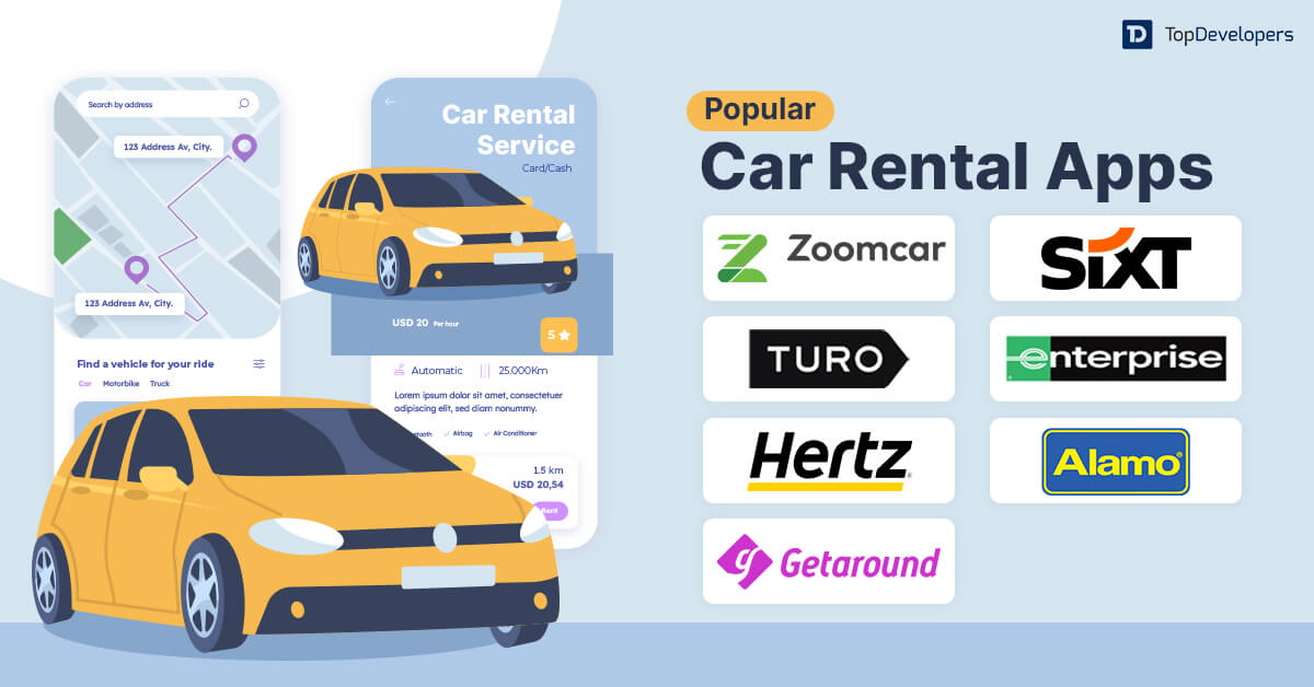 Popular Car Rental Apps