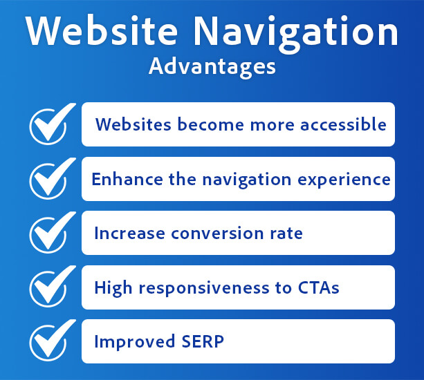 Website Navigation Advantages