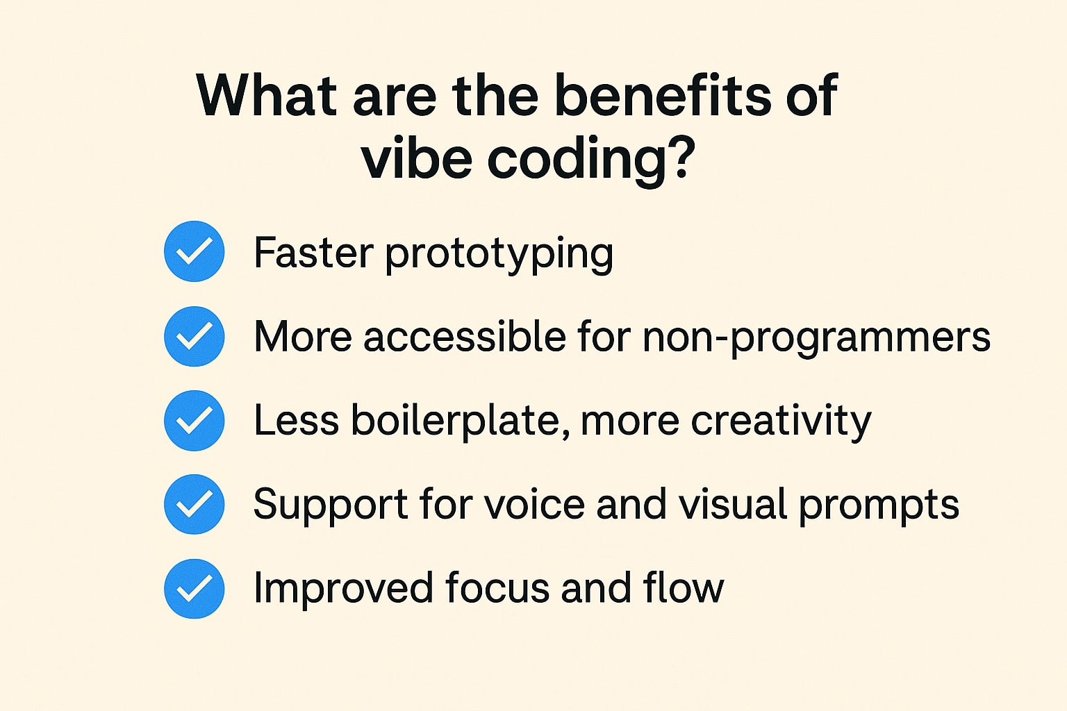 What are the benefits of vibe coding