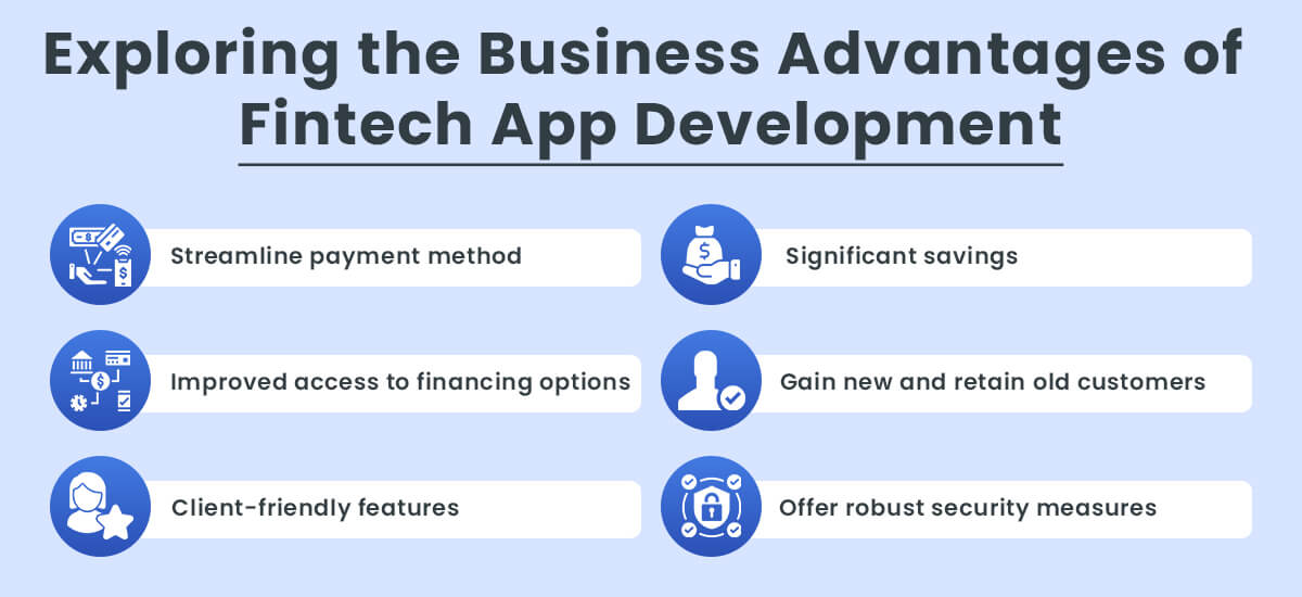 advantages of fintech app development