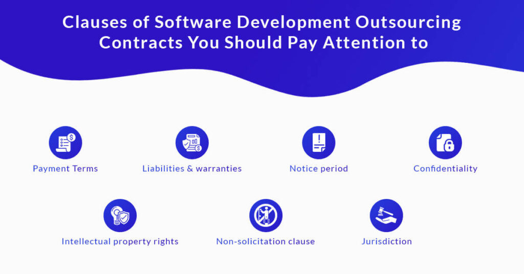 Clauses of Software Devleopment Outsourcing Contracts You Should Pay Attention to