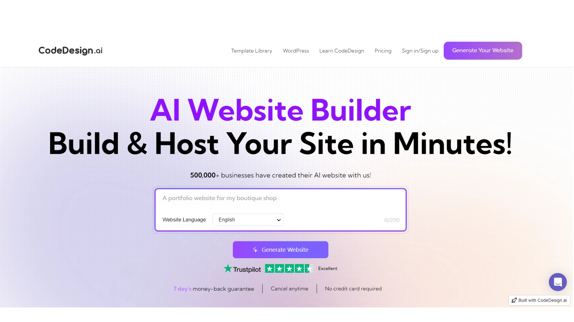 codedesign ai - top website builder