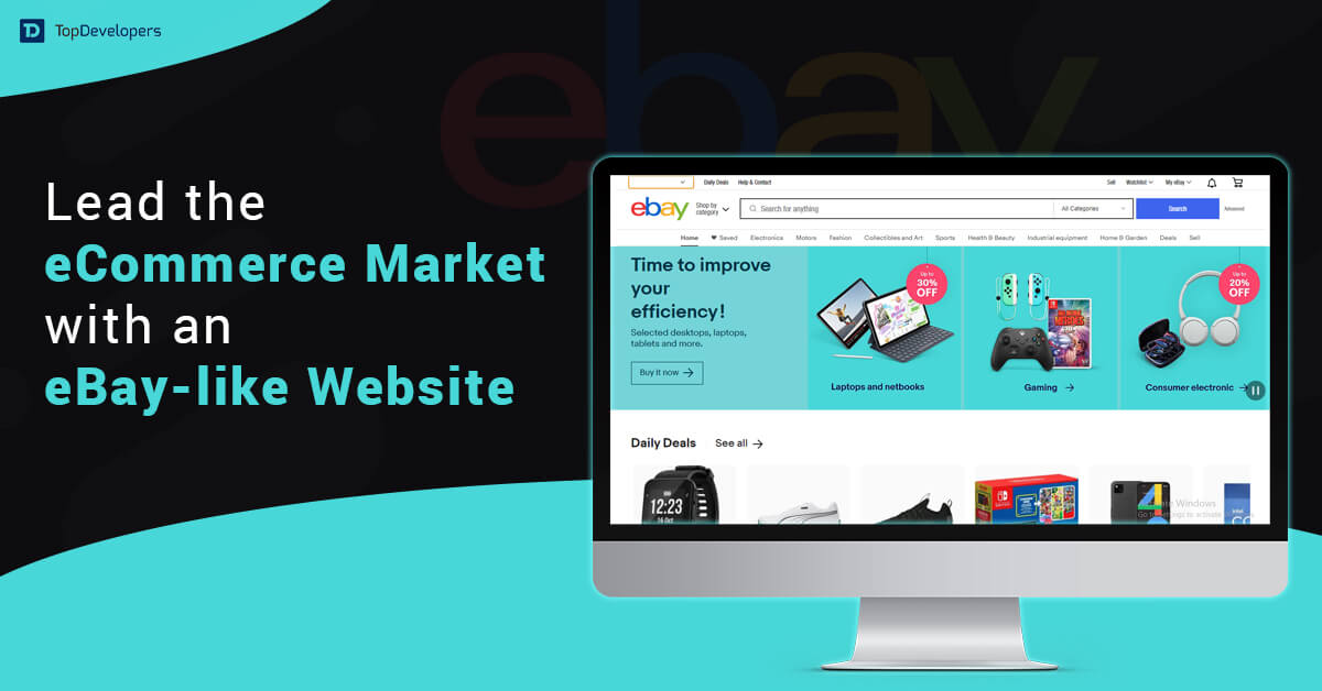 How to build an Auction website like eBay? TopDevelopers.co