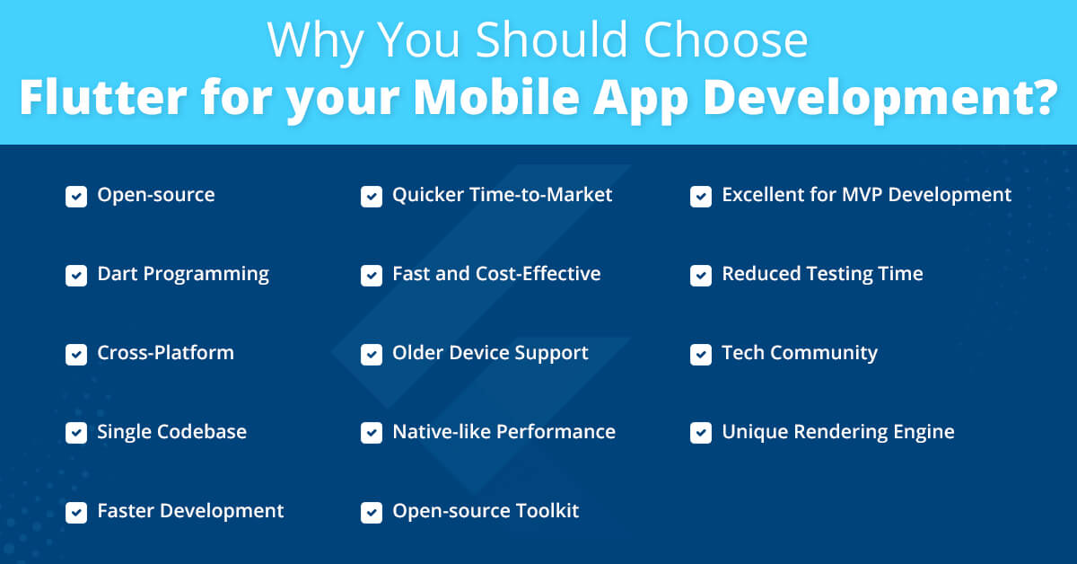 Why You Should Choose Flutter for your Mobile App Development